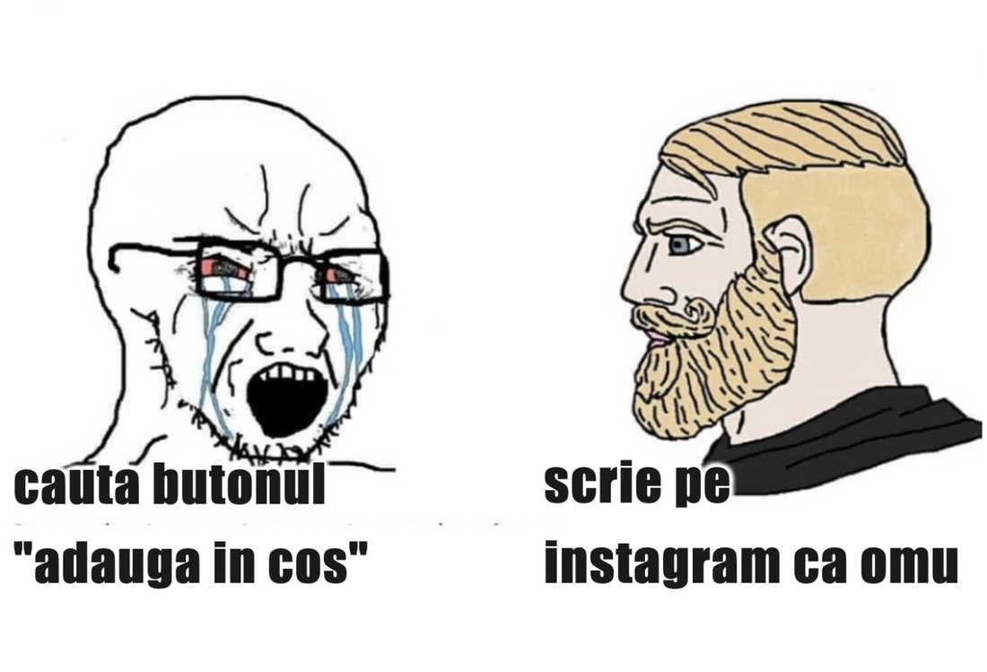 Meme virgin vs chad